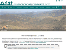 Tablet Screenshot of misescapadaspornavarra.com